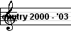 Country 2000 - '03